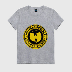 Футболка хлопковая женская Forеver WU, цвет: меланж