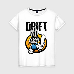 Женская футболка Drift Hype Cool Hare