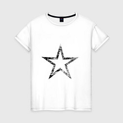 Женская футболка Звезда star