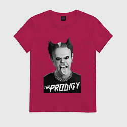 Футболка хлопковая женская The Prodigy - firestarter, цвет: маджента