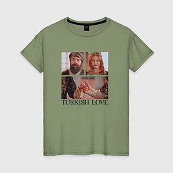 Женская футболка Turkish Love Muhtesem Yuzyil