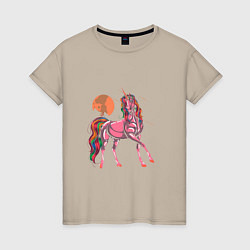 Женская футболка UNICORN HORSE