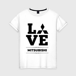 Женская футболка Mitsubishi Love Classic