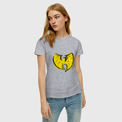 Футболка хлопковая женская Style Wu-Tang, цвет: меланж — фото 2