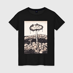 Женская футболка Dripping Mushroom