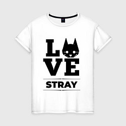 Женская футболка Stray Love Classic