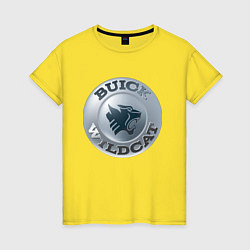Женская футболка Buick Wildcat - logotype