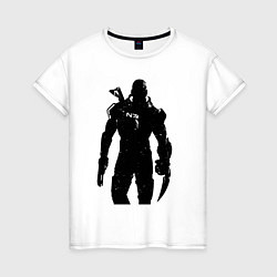 Женская футболка Mass Effect N7 - Warrior