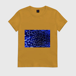 Женская футболка Графическая химия