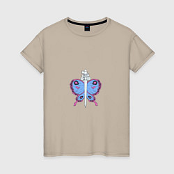 Женская футболка Бабочка Джолин Куджо