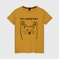 Женская футболка The Cranberries - rock cat