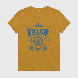 Футболка хлопковая женская Forza Inter, цвет: горчичный