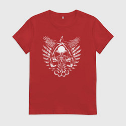 Футболка хлопковая женская The Chemodan clan, цвет: красный