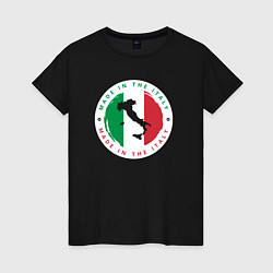 Женская футболка Сделан в Италии