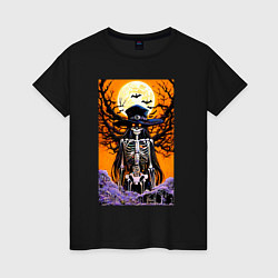 Женская футболка Cool witch - halloween - neural network