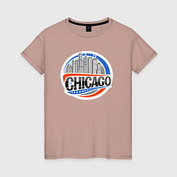 Женская футболка Chicago