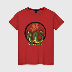Женская футболка Год дракона на китайском