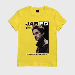 Женская футболка Jared Joseph Leto 30 Seconds To Mars
