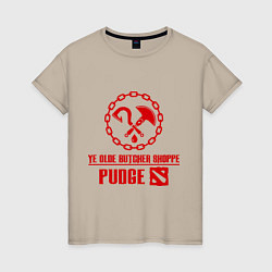 Женская футболка Hook Pudge