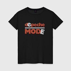 Футболка хлопковая женская Depeche Mode - Reward era, цвет: черный