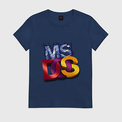 Женская футболка Ms DOS
