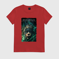Футболка хлопковая женская Senua - Game Hellblade, цвет: красный