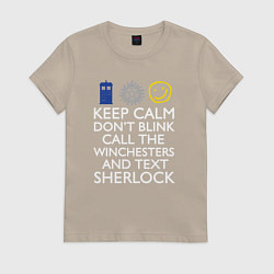 Женская футболка Doctor Sherlock