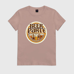 Женская футболка Пивная вечеринка