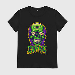 Женская футболка Evil zombie