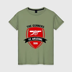 Женская футболка FC Arsenal: The Gunners