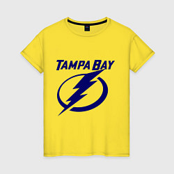 Футболка хлопковая женская HC Tampa Bay, цвет: желтый