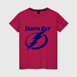 Футболка хлопковая женская HC Tampa Bay, цвет: маджента