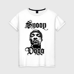 Женская футболка Snoop Dogg Face