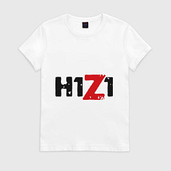 Футболка хлопковая женская H1Z1, цвет: белый