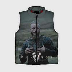 Женский жилет Vikings: Ragnarr Lodbrok, цвет: 3D-красный