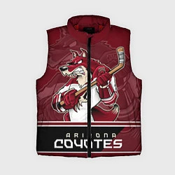 Женский жилет Arizona Coyotes, цвет: 3D-красный