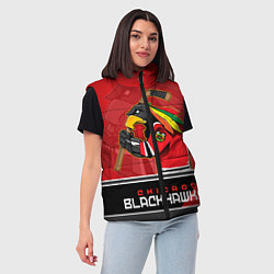 Женский жилет Chicago Blackhawks, цвет: 3D-светло-серый — фото 2