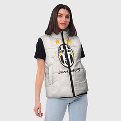 Женский жилет Juventus3, цвет: 3D-светло-серый — фото 2