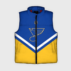 Женский жилет NHL: St. Louis Blues, цвет: 3D-красный