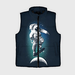Женский жилет Космический скейтбординг