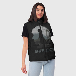 Женский жилет Sherlock World, цвет: 3D-красный — фото 2