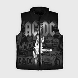 Женский жилет AC/DC: Rock You, цвет: 3D-черный