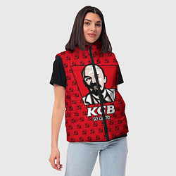 Женский жилет KGB: So Good, цвет: 3D-красный — фото 2