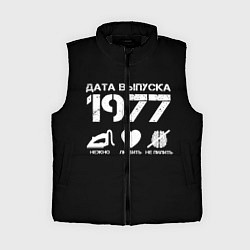 Женский жилет Дата выпуска 1977, цвет: 3D-черный