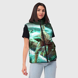 Женский жилет Цири, цвет: 3D-черный — фото 2