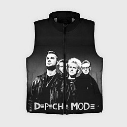 Женский жилет Depeche Mode: mono, цвет: 3D-светло-серый
