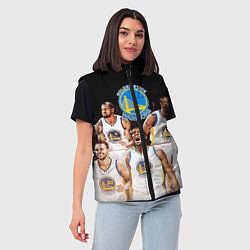 Женский жилет Golden State Warriors 5, цвет: 3D-красный — фото 2