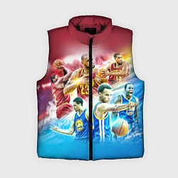 Женский жилет Golden State Warriors, цвет: 3D-черный