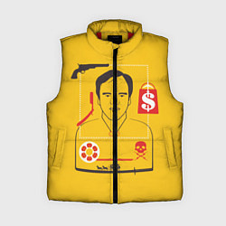 Женский жилет Квентин Тарантино, цвет: 3D-красный