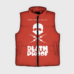 Женский жилет Deatch Proof Skull, цвет: 3D-красный